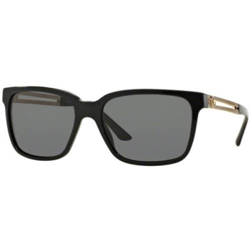 Black/Grey Sunglasses VE 4309 Versace , Black , Heren