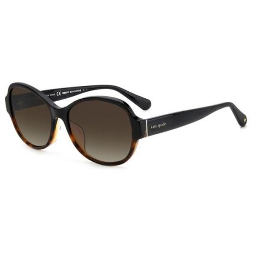 Black Shaded Havana Sunglasses Addilynn/F/S Kate Spade , Black , Dames