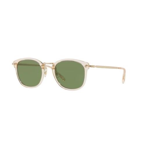 Buff/Green Sunglasses Op-506 SUN Oliver Peoples , Multicolor , Heren