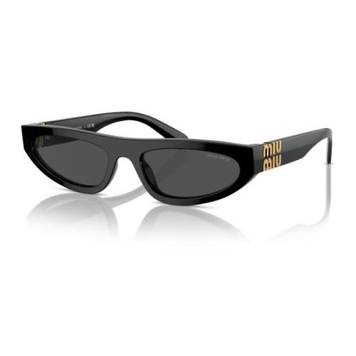 Black/Dark Grey Sunglasses Miu Miu , Black , Dames