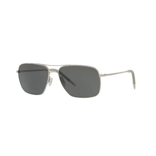 Zilver/Midnight Express Vfx Zonnebril Oliver Peoples , Gray , Heren