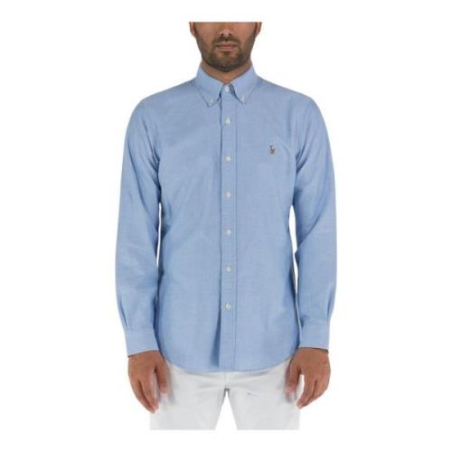 Overhemd met lange mouwen en knoopsluiting Ralph Lauren , Blue , Heren