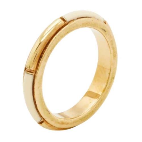 Pre-owned Metal rings Chloé Pre-owned , Yellow , Dames