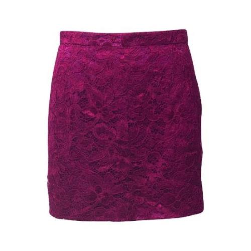 Pre-owned Cotton bottoms Dolce & Gabbana Pre-owned , Purple , Dames