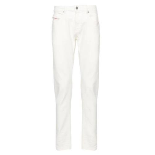Slim-fit Jeans Diesel , White , Heren