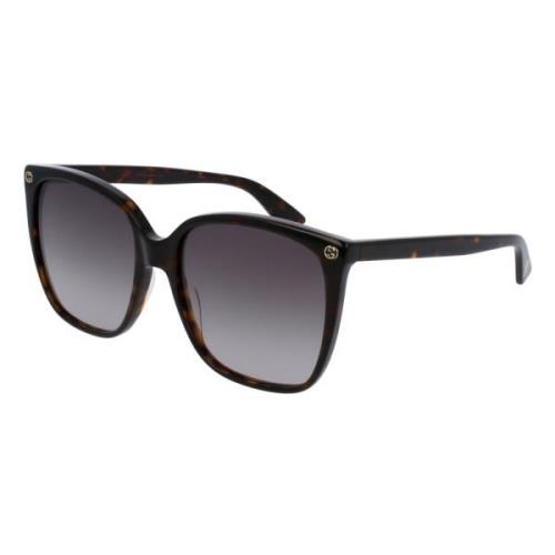 Havana/Brown Shaded Sunglasses Gucci , Multicolor , Dames