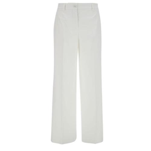 Wide Trousers Dolce & Gabbana , White , Dames