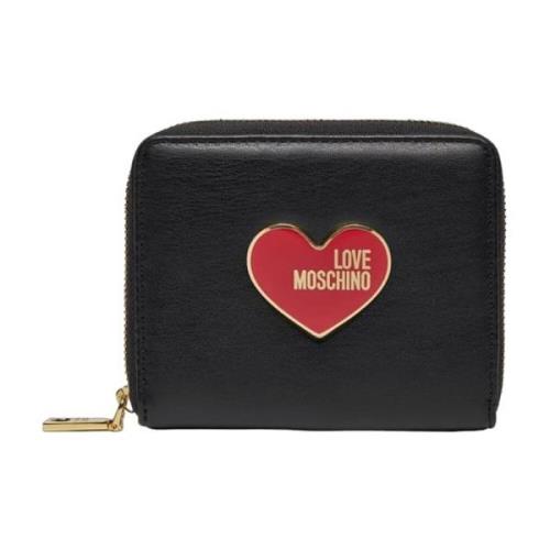 Wallets Cardholders Moschino , Black , Dames