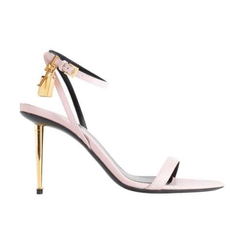 High Heel Sandals Tom Ford , Pink , Dames