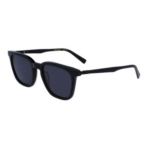 Black/Grey Blue Sunglasses Sf1100S Salvatore Ferragamo , Black , Unise...