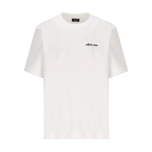 T-Shirts Fendi , White , Heren
