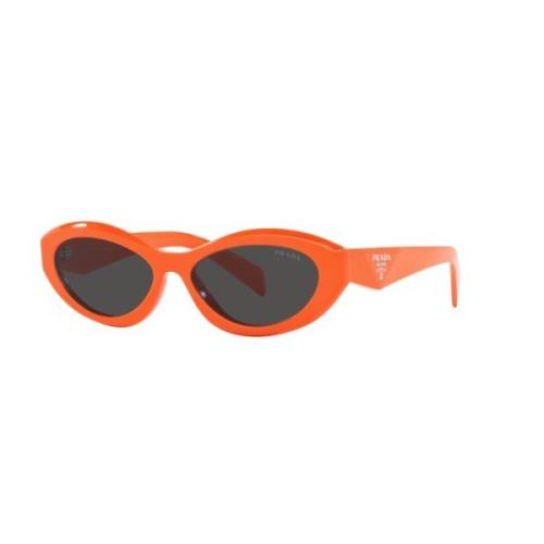 Orange/Dark Grey Sunglasses Prada , Orange , Dames