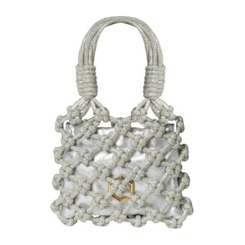 Lola Kristal Net Tas Hibourama , Gray , Dames