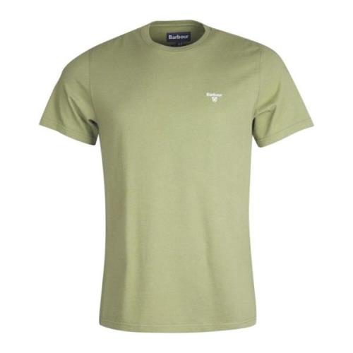 T-Shirts Barbour , Green , Heren