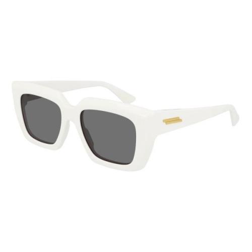 White/Grey Sunglasses Bottega Veneta , White , Dames