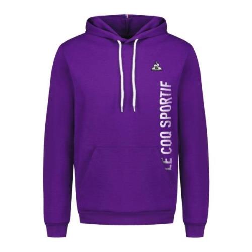 BAT Hoodie Sweatshirt le coq sportif , Purple , Heren
