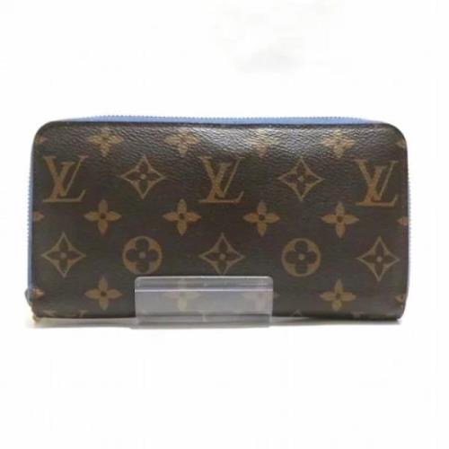 Pre-owned Canvas wallets Louis Vuitton Vintage , Brown , Dames