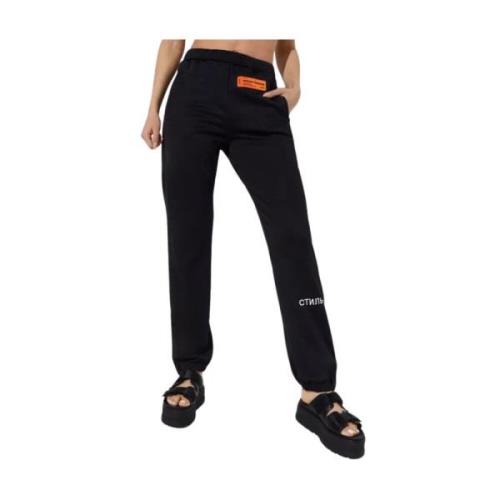 Zwarte joggingbroek Heron Preston , Black , Dames