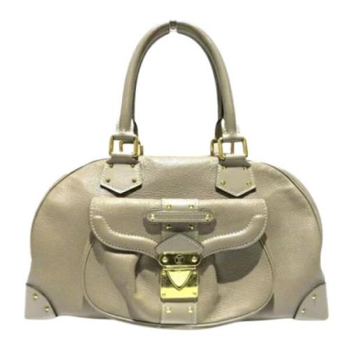 Pre-owned Leather louis-vuitton-bags Louis Vuitton Vintage , Green , D...