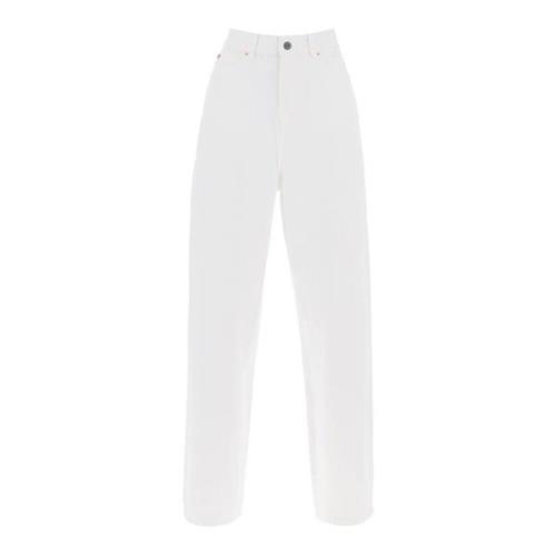 Jeans Wardrobe.nyc , White , Dames