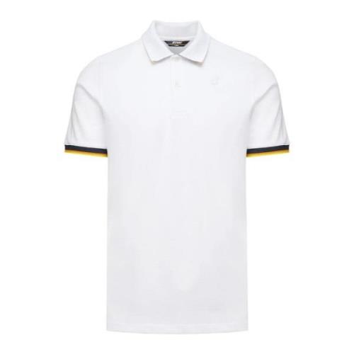 Polo Shirts K-Way , White , Heren