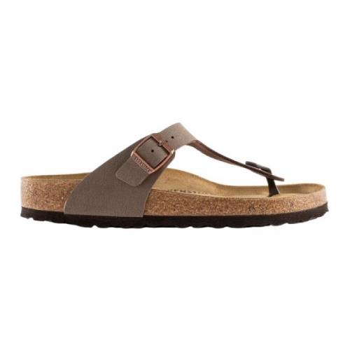 Gizeh Birko-Flor Sandalen Birkenstock , Brown , Heren