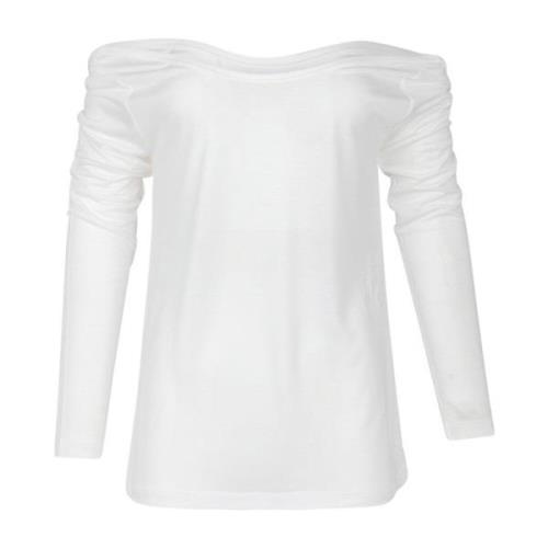 Long Sleeve Tops Jucca , White , Dames