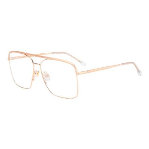 Gold Copper Eyewear Frames Isabel Marant , Yellow , Unisex