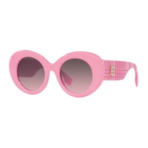 Margot Sunglasses Pink/Pink Grey Shaded Burberry , Pink , Dames