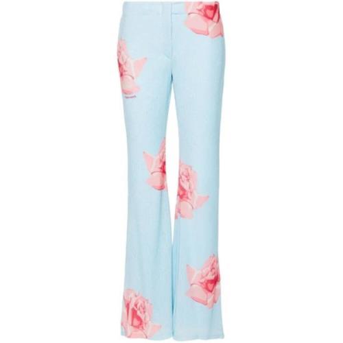 Wide Trousers Kenzo , Blue , Dames