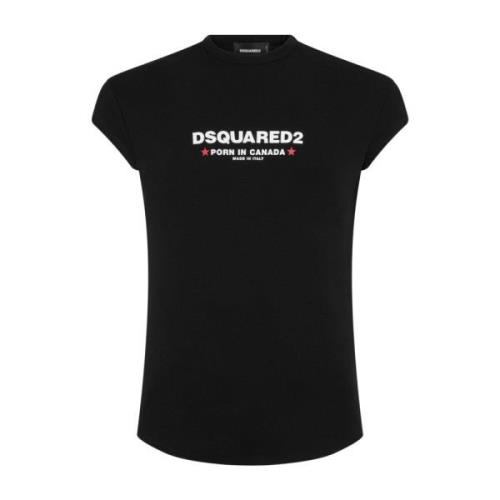 Designer Overhemden Collectie Dsquared2 , Black , Heren