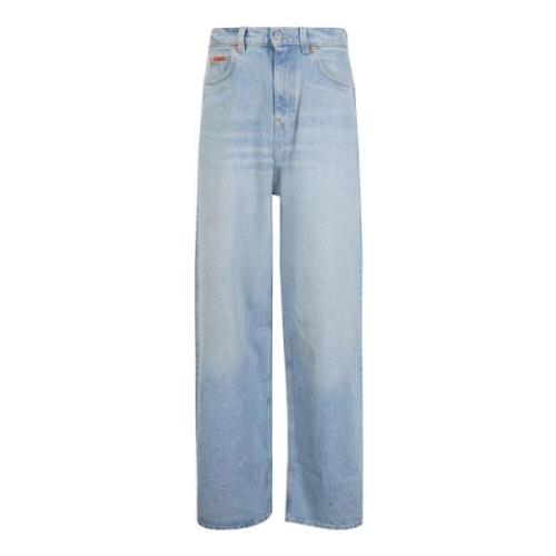 Straight Jeans Martine Rose , Blue , Dames