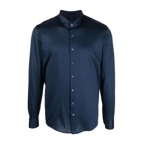 Casual Shirts Barba , Blue , Heren