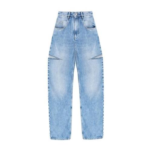 Jeans met uitsparingen Maison Margiela , Blue , Dames