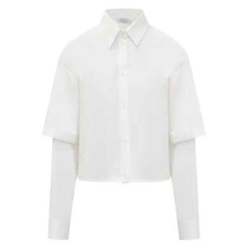 Blouses Shirts Off White , White , Dames