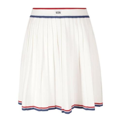 Short Skirts Gcds , White , Dames