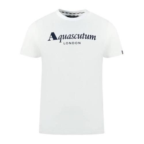 T-Shirts Aquascutum , White , Heren