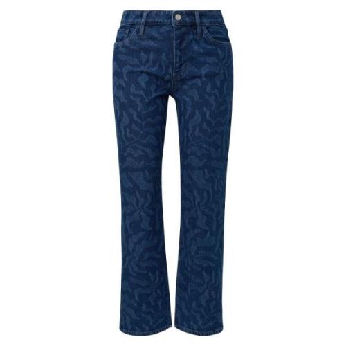 Cropped Jeans s.Oliver , Blue , Dames