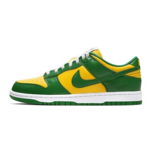 Brazilië Sneaker Groen Geel Leer Nike , Multicolor , Heren