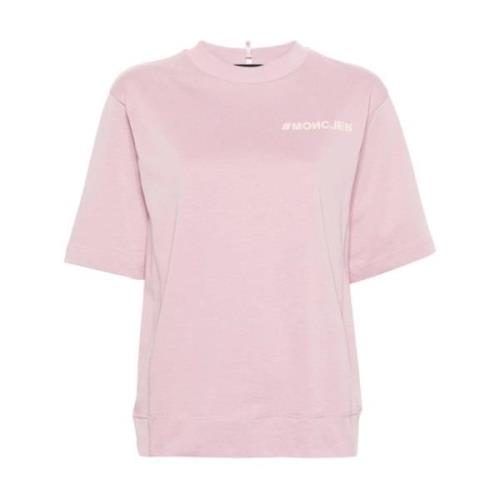 T-Shirts Moncler , Pink , Dames