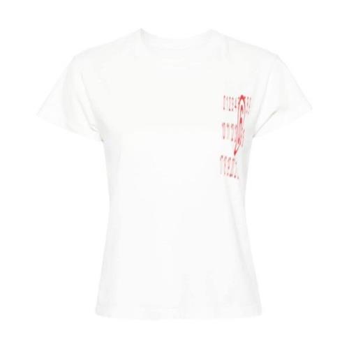 T-Shirts MM6 Maison Margiela , White , Dames