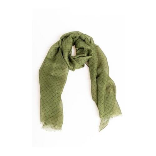 Winter Scarves Trussardi , Green , Dames