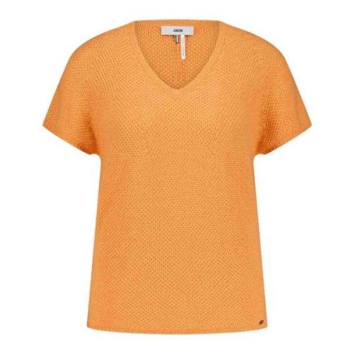 V-neck Knitwear Cinque , Orange , Dames