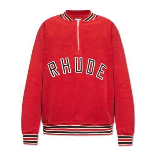 Katoenen sweatshirt Rhude , Red , Heren