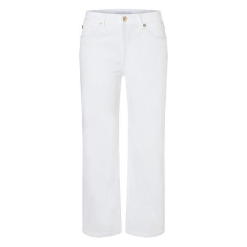 Cropped Jeans MAC , White , Dames
