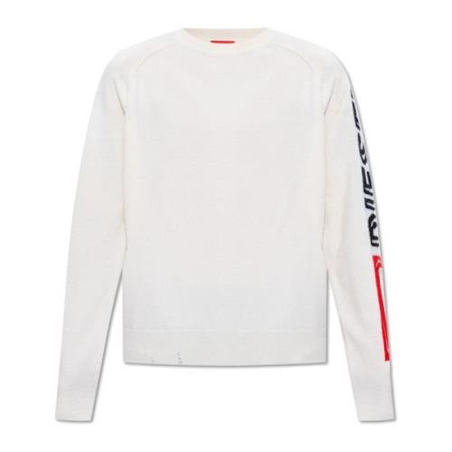 K-Saria-A sweater Diesel , White , Heren