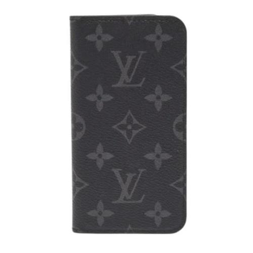 Pre-owned Coated canvas home-office Louis Vuitton Vintage , Black , Da...