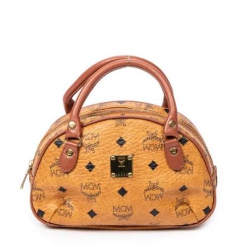 Pre-owned Canvas handbags MCM Pre-owned , Brown , Dames