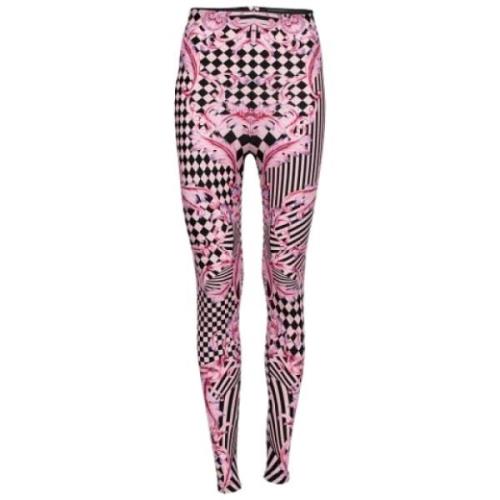 Pre-owned Knit bottoms Versace Pre-owned , Pink , Dames