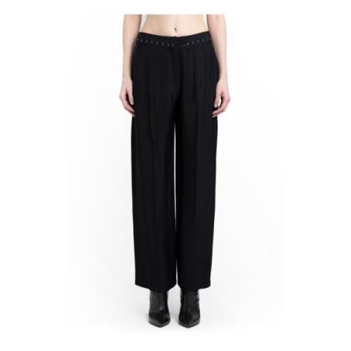 Trousers Mugler , Black , Dames